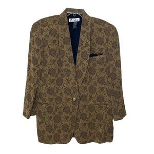 🆕 MIEKA Floral Blazer Size 10